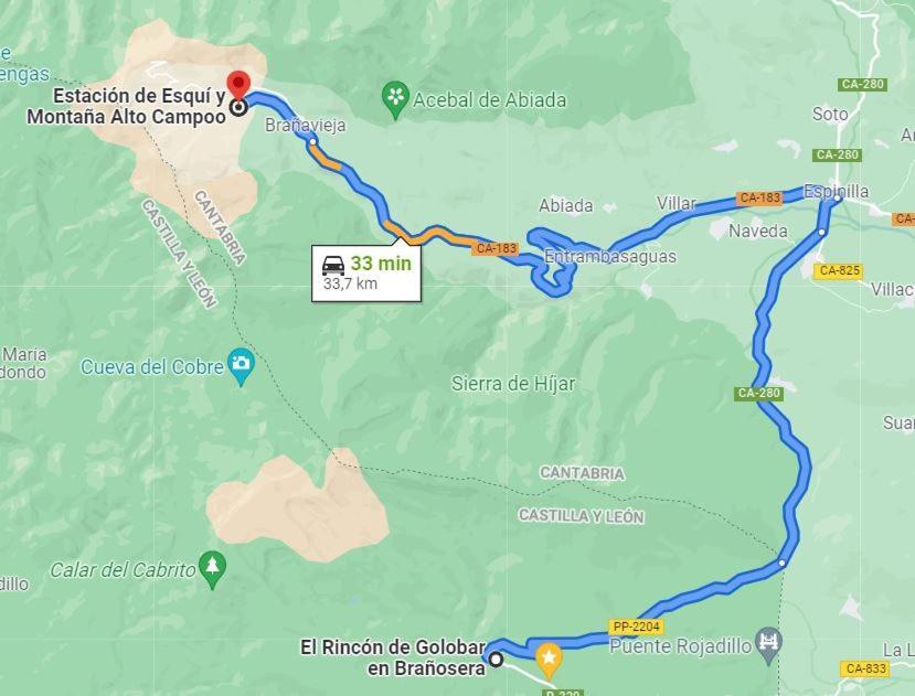 El Rincon De Golobar En Branosera Екстер'єр фото